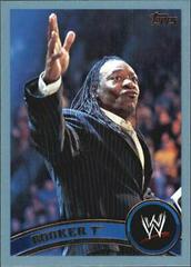 Booker T [Blue] #22 Wrestling Cards 2011 Topps WWE Prices