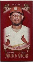 Yadier Molina [Mini Red] #91 Baseball Cards 2021 Topps Allen & Ginter X Prices