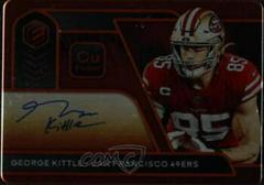 George Kittle [Copper] Football Cards 2020 Panini Elements Steel Signatures Prices