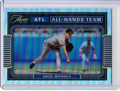 Greg Maddux [Holo Gold] #AHT-7 Baseball Cards 2022 Panini Three and Two All Hands Team Prices