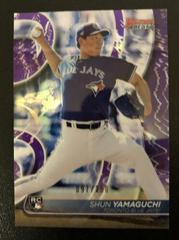 Shun Yamaguchi [Purple Refractor] #1 Baseball Cards 2020 Bowman's Best Prices