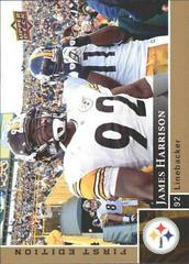 James Harrison #122 Football Cards 2009 Upper Deck First Edition Prices