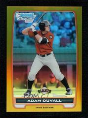 Adam Duvall [Gold Refractor] #BCP44 Baseball Cards 2012 Bowman Chrome Prospects Prices