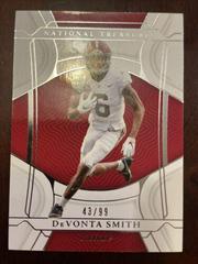 DeVonta Smith #17 Football Cards 2022 Panini National Treasures Collegiate Prices