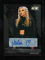 Julia Hart [Silver Autograph] #11 Wrestling Cards 2022 SkyBox Metal Universe AEW Prices