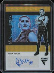 Rhea Ripley [Gold] Wrestling Cards 2022 Panini Chronicles WWE Flux Autographs Prices
