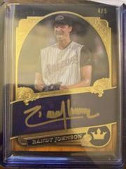 Randy Johnson [Gold] Baseball Cards 2022 Topps Five Star Royalty Autographs Prices