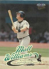 Matt Williams #53 Baseball Cards 1999 Ultra Prices