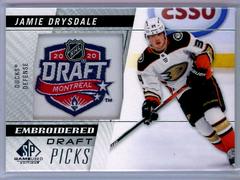 Jamie Drysdale #81 Hockey Cards 2021 SP Game Used Embroidered in History Prices
