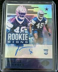 Jabril Cox [Black] #RS-JB Football Cards 2021 Panini Illusions Rookie Signs Autographs Prices