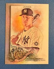 Aaron Judge [Silver Portrait] #11 Baseball Cards 2022 Topps Allen & Ginter Prices