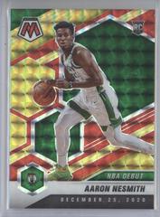 Aaron Nesmith [Choice Fusion Red & Yellow] #279 Basketball Cards 2020 Panini Mosaic Prices