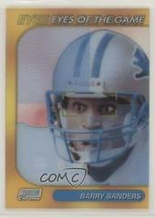 Barry Sanders Football Cards 1999 Stadium Club Chrome Eyes of the Game Prices