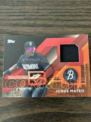 Jorge Mateo [Red] Baseball Cards 2024 Topps City Connect Swatch Prices