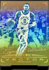Tyrese Haliburton [Gold] #2 Basketball Cards 2023 Panini Recon Vector Prices