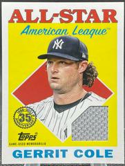 Gerrit Cole Baseball Cards 2023 Topps 1988 All Star Relics Prices