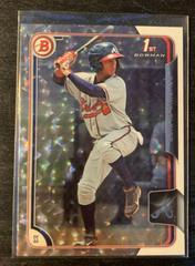 Ozhaino Albies [Silver Ice] Baseball Cards 2015 Bowman Prospects Prices