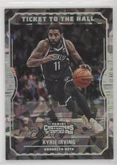 Kyrie Irving [Cracked Ice] #21 Basketball Cards 2022 Panini Contenders Ticket to the Hall Prices