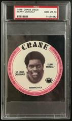 Terry Metcalf Football Cards 1976 Crane Discs Prices