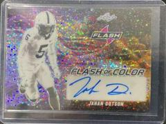 Jahan Dotson Football Cards 2022 Leaf Flash of Color Autographs Prices