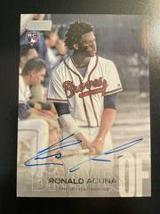 Ronald Acuna #SCA-RA Baseball Cards 2018 Stadium Club Autographs Prices