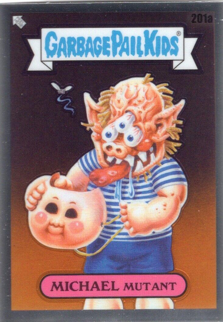 MICHAEL Mutant #201a 2022 Garbage Pail Kids Chrome