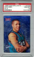 Mike Bibby Blue #102B Basketball Cards 1998 Fleer Brilliants Prices
