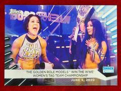 Bayley Brutalizes Sasha Banks [Black] Wrestling Cards 2021 Topps WWE Women's Division Prices