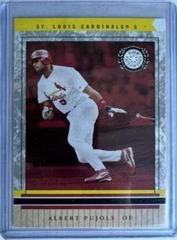 Albert Pujols [Star Ruby] Baseball Cards 2003 Fleer Patchworks Prices