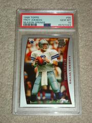Troy Aikman #56 Football Cards 1998 Topps Season Opener Prices