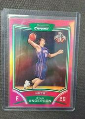 Ryan Anderson #130 Basketball Cards 2008 Bowman Chrome Prices