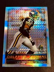 Orlando Thomas [Refractor] Football Cards 1996 Topps Chrome Prices