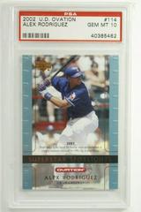 Alex Rodriguez #114 Baseball Cards 2002 Upper Deck Ovation Prices