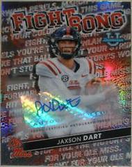 Jaxson Dart [Autograph] #FS-9 Football Cards 2022 Bowman's Best University Fight Song Prices