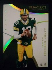 Aaron Rodgers #20 Football Cards 2015 Panini Immaculate Prices