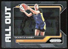 Dearica Hamby #8 Basketball Cards 2023 Panini Prizm WNBA All Out Prices