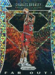 Charles Barkley [Fast Break] #16 Basketball Cards 2019 Panini Prizm Far Out Prices