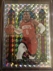 Russell Westbrook #2 Basketball Cards 2019 Panini Mosaic Stained Glass Prices