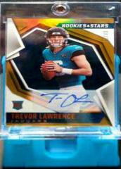 Trevor Lawrence [Orange] Football Cards 2021 Panini Rookies and Stars Prices