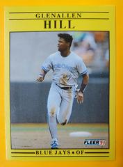 Glennallen Hill #177 Baseball Cards 1991 Fleer Prices