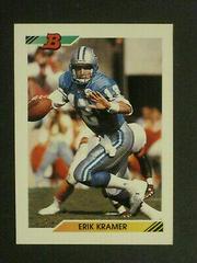 Erik Kramer Football Cards 1992 Bowman Prices