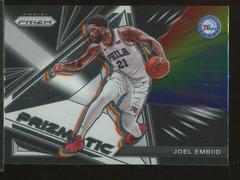 Joel Embiid Basketball Cards 2021 Panini Prizm Prizmatic Prices