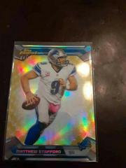 Matthew Stafford [Gold Refractor] #3 Football Cards 2013 Topps Finest Prices
