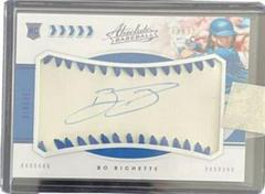 Bo Bichette [Material Signature Light Blue] #166 Baseball Cards 2020 Panini Absolute Prices