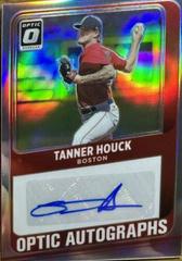Tanner Houck [Holo] #OA-TH Baseball Cards 2021 Panini Donruss Optic Autographs Prices