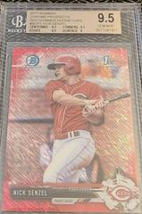Nick Senzel [Red Refractor] #BCP225 Baseball Cards 2017 Bowman Chrome Prospects Prices