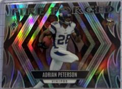 Adrian Peterson [Silver Seismic] #FF-7 Football Cards 2023 Panini Phoenix Fire Forged Prices