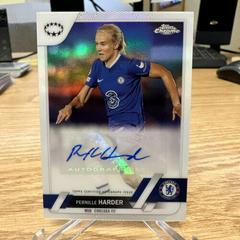 Pernille Harder #A-PH Soccer Cards 2022 Topps Chrome UEFA Women's Champions League Autographs Prices