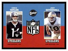 Chris Taylor, Joey Getherall #271 Football Cards 2001 Upper Deck Vintage Prices
