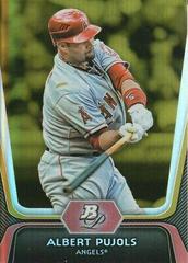 Albert Pujols [Gold] #68 Baseball Cards 2012 Bowman Platinum Prices